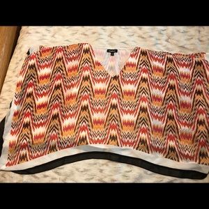 BEBE XXS Blouse, Multicolor